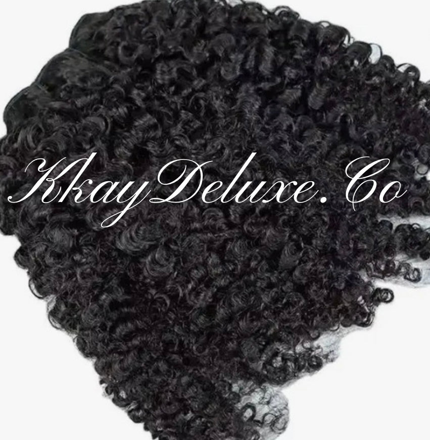 Kinky Curly Human Hair Bundles
