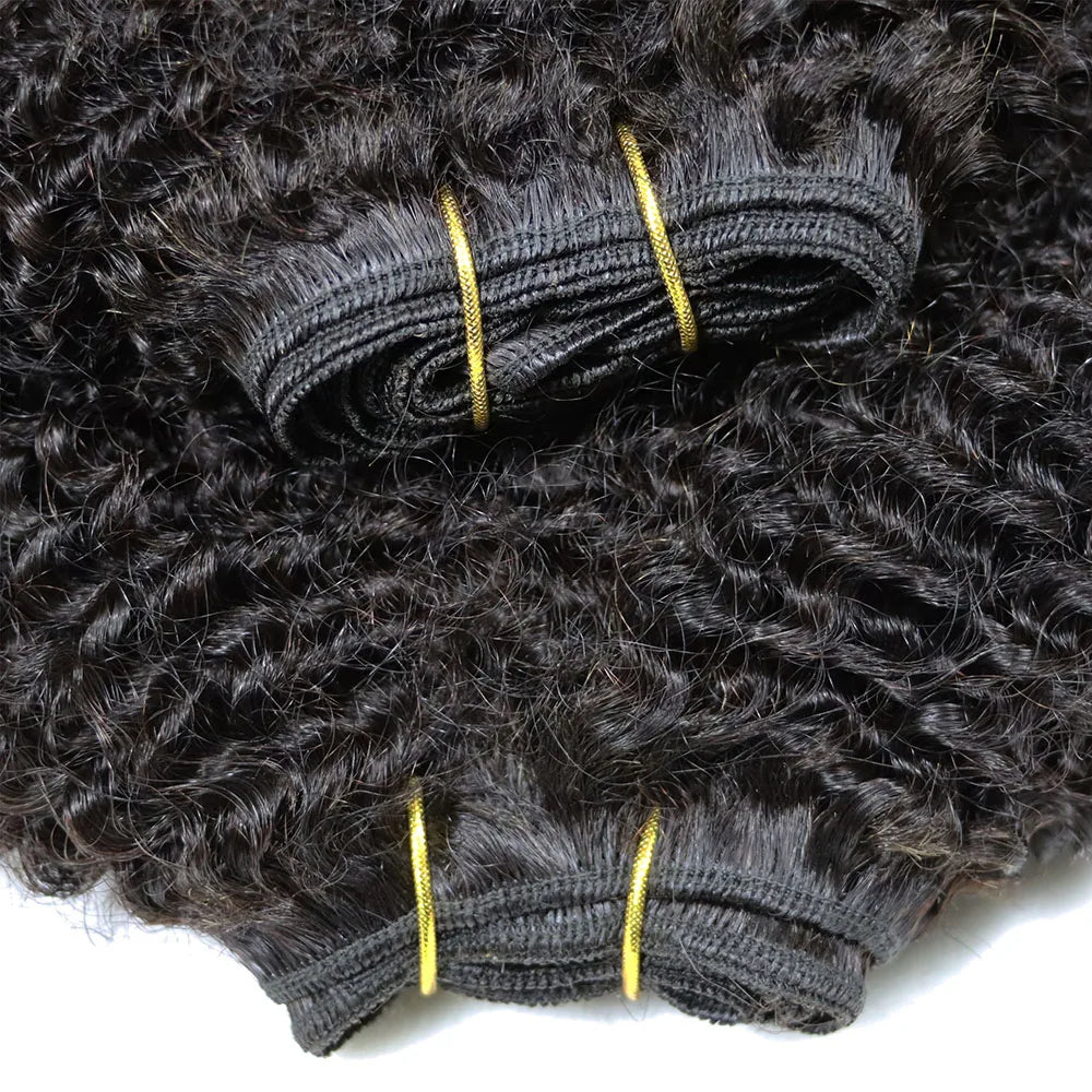 4b, 4c, 4a human hair bundles