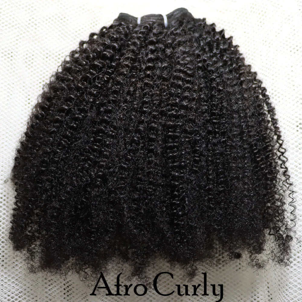 4b, 4c, 4a human hair bundles
